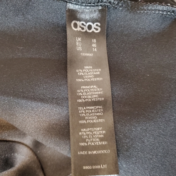 ASOS Jumpsuit 14 Black - Picture 5 of 5